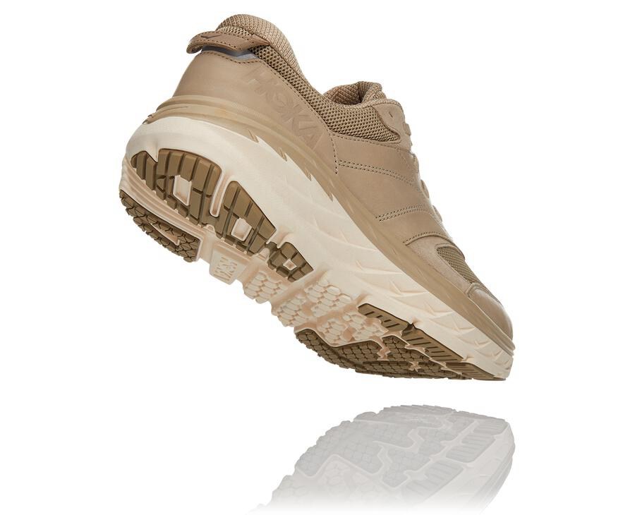 Hoka Australia One One Bondi L - Womens Running Shoes Brown - VDTSU-3107